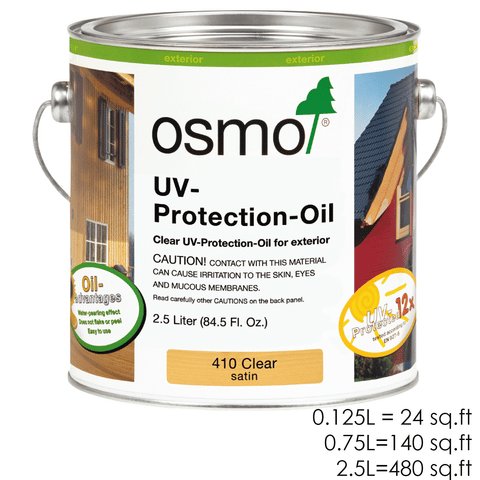 Osmo - Teak Oil Spray - 008 Clear - Exterior Wood Finish - 0.4L